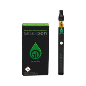 Green Dot – Black Label Live Resin Cartridge – Rapture X Pirate Milk 500mg