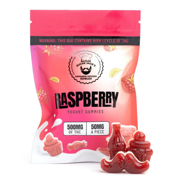 500mg Thc Yogurt Gummies (Sugar Jack’s) - Image 2