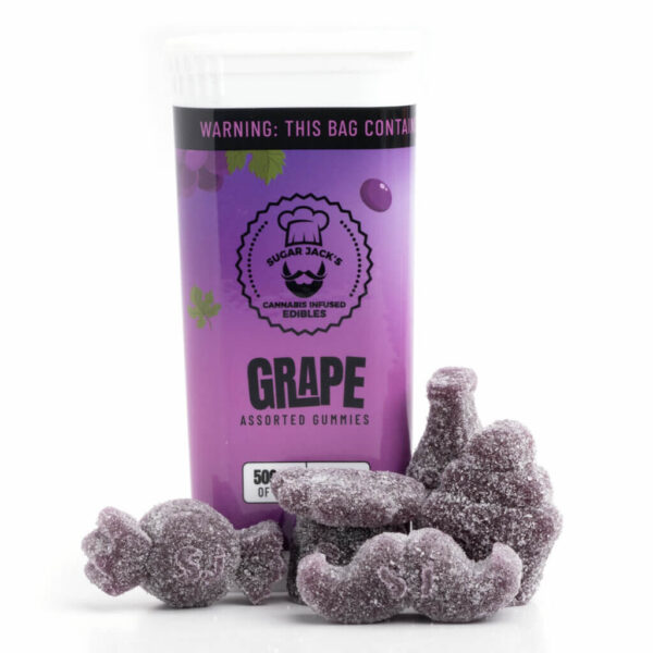 500mg THC Assorted Gummies (Sugar Jack’s) - Image 4
