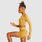 Fitted Organic Patterned Top - Image 14
